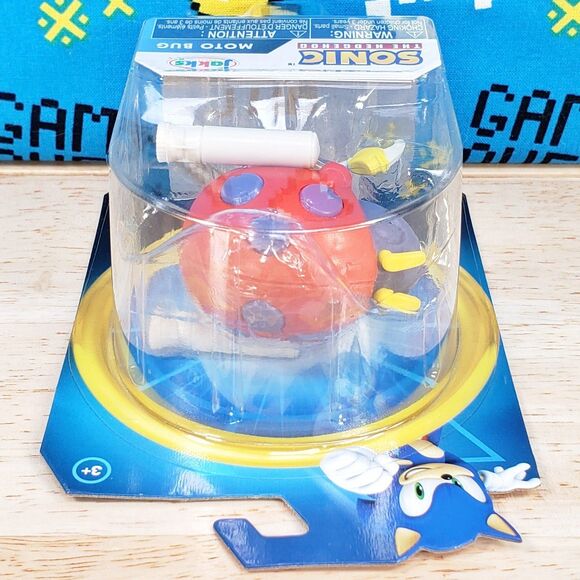 Jakks Pacific Sonic the Hedgehog MOTO BUG 2.5" GO SEGA Collectible Action Figure - Picture 8 of 9